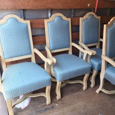 4  custom chairs 100 all