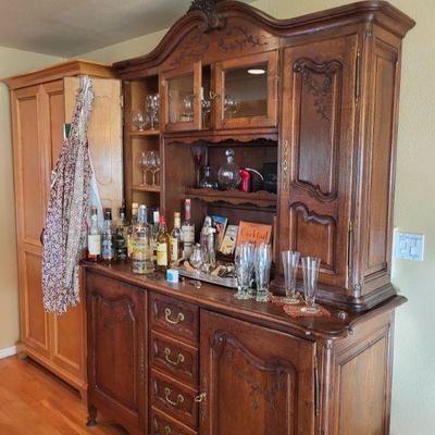 French hutch h from last sale owner can't fit 375