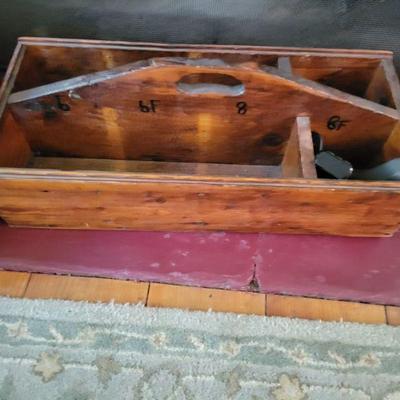antique toolbox