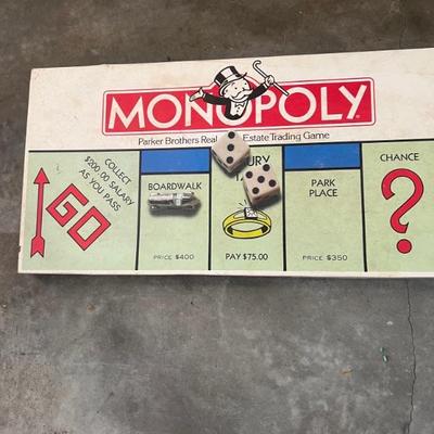 Vintage Monopoly game 
