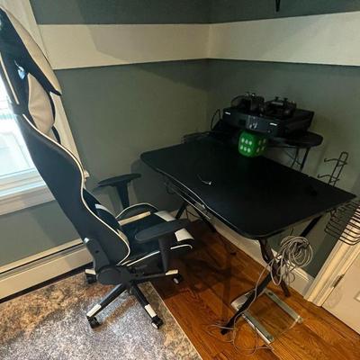 Gaming Chair and Desk