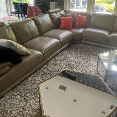 Mitchell Gold Tables and Bloomingdales Sofa