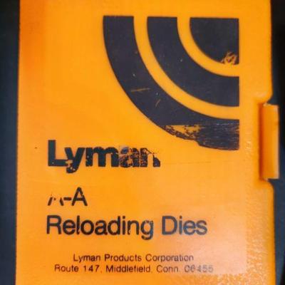 Lyman Reloading Dies