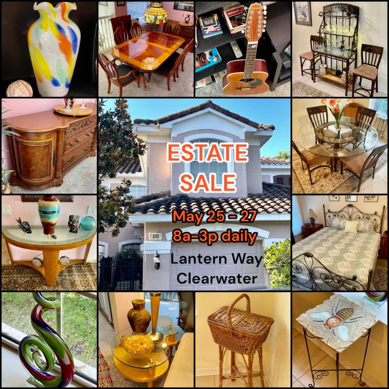 Coachman Reserve Estate Sale in Clearwater on May 2527