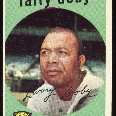 LARRY DOBY, GOLF, TIGER, NICKLAUS, BOSTON, REDSOX, MLB, BASEBALL, ROOKIE, AUTO, BRUINS, VINTAGE, Topps, toys, collectables, trading...