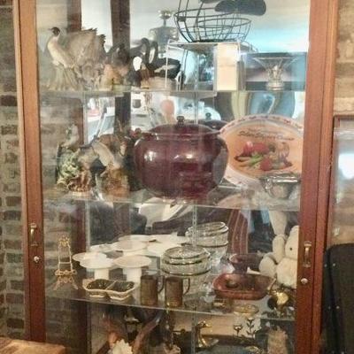 Cedar display case