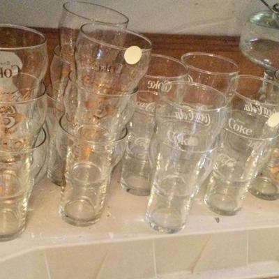 Coca Cola glasses