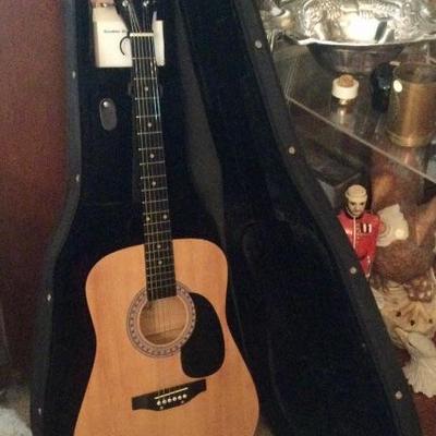 Guitar in case