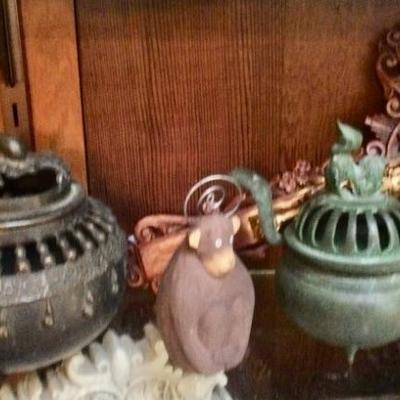 Asian incense burners