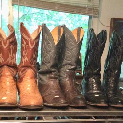 More menâ€™s cowboy boots sizes 10 and up