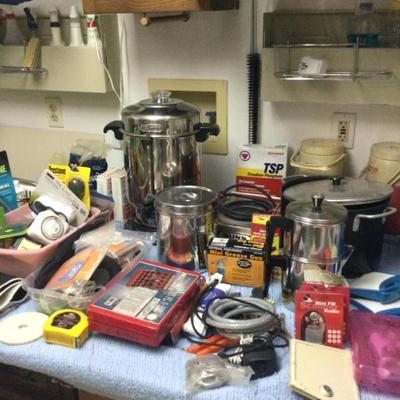 Overflow of household items