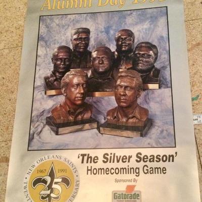 Vintage Saints poster