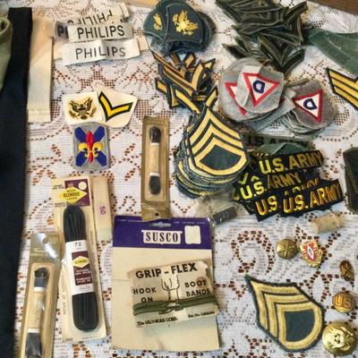 Army rank patches