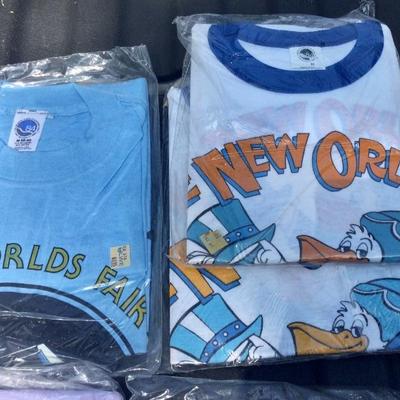 1984 Worlds Fair new old stock t-shirts