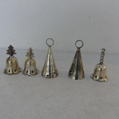 Vintage 1995-2000 International Silver Silver Plated Christmas Bells