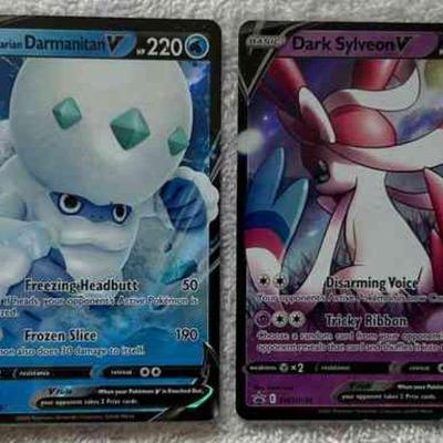 SST369 - A pair of Pokemon V cards