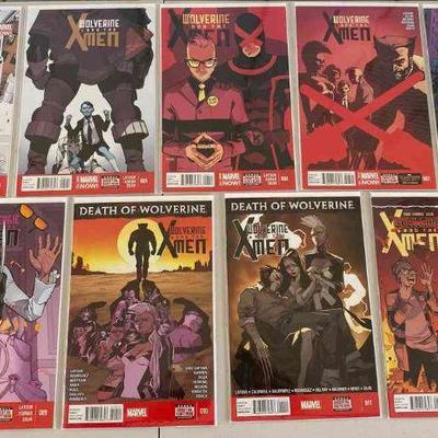 SST309 - Nine Issues Marvel Now! X-Men Legacy Comics Bagged & Boarded Lot 3 of 3
