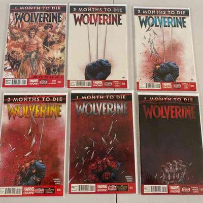 SST308 - Six Issues Marvel Now! Wolverine Month to Die Series