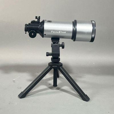 TWINSTAR ASTRONOMICAL TELESCOPE | In original bag with tripod and accessories.