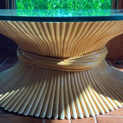 Mid-century split Reed table