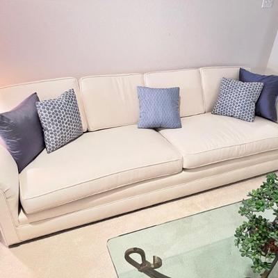 Sofa w/ MCM Ball Casters
