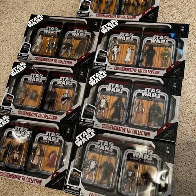 Star Wars Action Figures in Collector's Tin - New in package