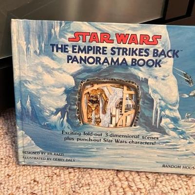 Vintage Star Wars Empire Strikes Back Panorama Book