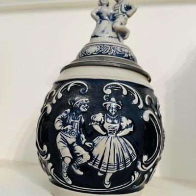 Cobalt Blue Beer Stein