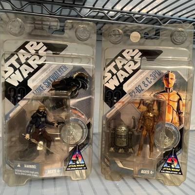 Star Wars Action Figures - New in package