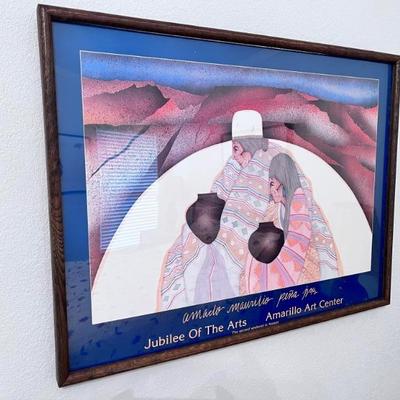 Amado Maurilio Pean Jr Framed Poster Print