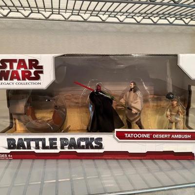 Star Wars Battle Packs Action Figures - New in package