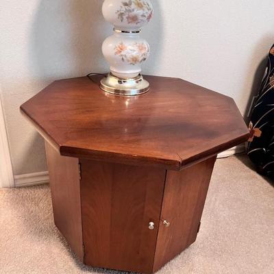 MCM Octagon End Table