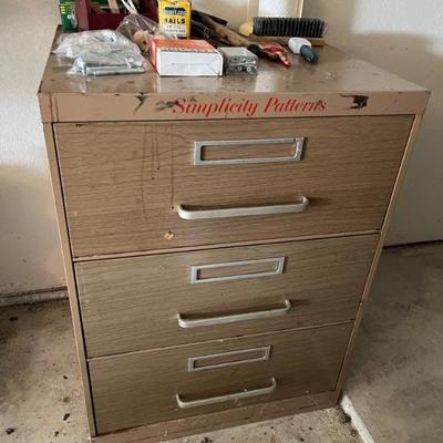 Simplicity Patterns Metal Cabinet