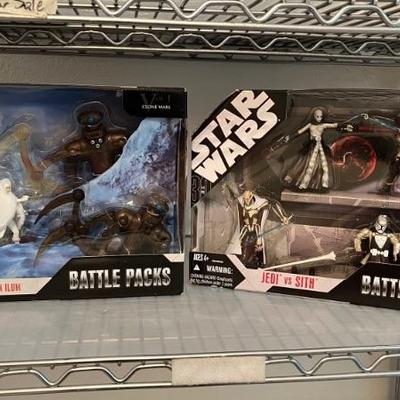 Star Wars Battle Packs Action Figures - New in package