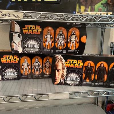 Star Wars Action Figures - New in package
