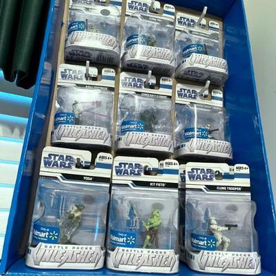 Star Wars Action Figures w/ Store Display - New in package