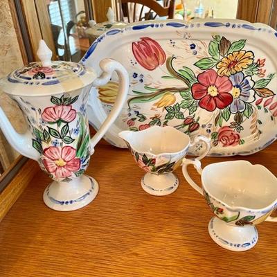 Blue Ridge Rose Marie Chocolate Floral