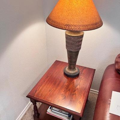Pennsylvania House End Table & Lamp