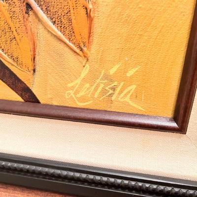 Large Framed Original Oil on Canvas Owl Paintings