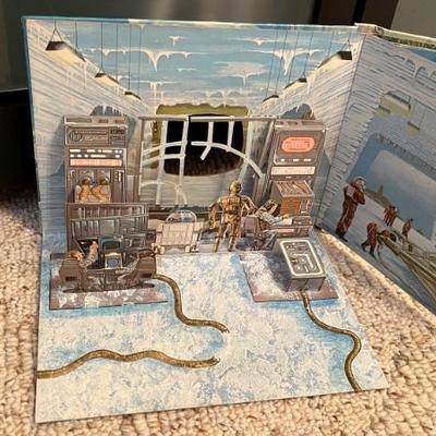 Vintage Star Wars Empire Strikes Back Panorama Book