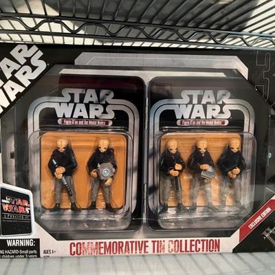 Star Wars Action Figures in Collector's Tin - New in package