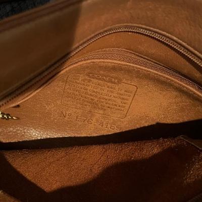 Coach Leather Shoulder Bag