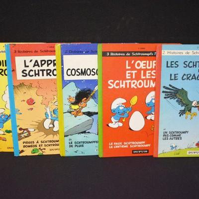 French Smurfs Comic Books (Hardback)