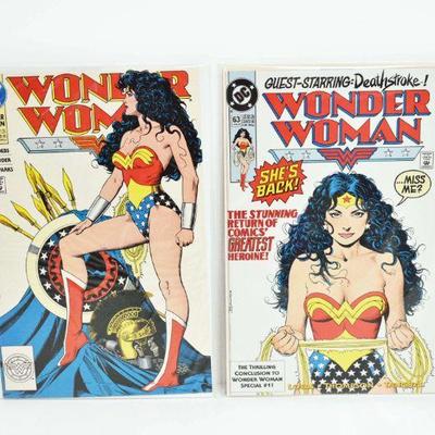 1990's DC Wonder Woman Comics