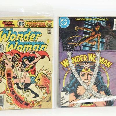 1976 & 1987 DC Wonder Woman Comics