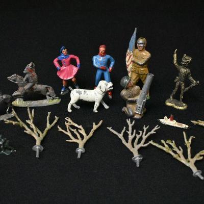 Vintage Metal Figurines