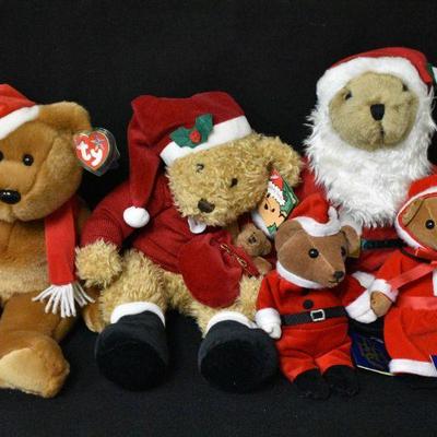 TY TV BB Christmas Bears