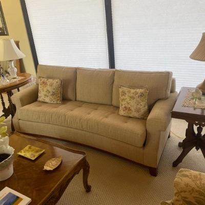 Thomasville couches & coffee table.