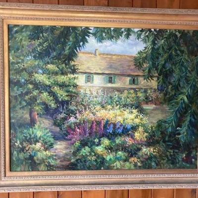 Tuscany Original Oil Painting 1995