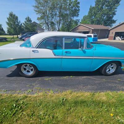 1956 Chevy Belair 4 door 56k miles $28,000 Buy it NOW or BID.  All bids must be 50% or more of the buy it now to be considered. Bids are...